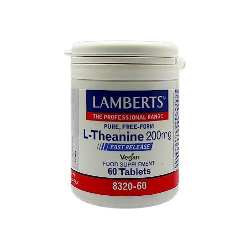 Lamberts L-Teanina 200mg Vegan - 60 Tabletas