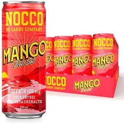 NOCCO No carbs company MANGO DEL SOL 24 unidades de 330ml