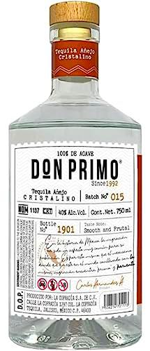 TEQUILA DON PRIMO AÑEJO CRISTALINO 100% AGAVE 70CL 38%