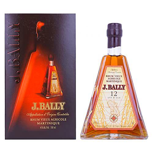 J. Bally Rhum Vieux Agricole Martinique 12 Ans D'Âge mit Geschenkverpackung (1 x 0.7 l)