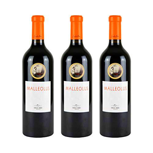 Malleolus Vino tinto - 3 botellas x 750ml - total: 2250 ml