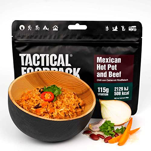 Tactical Foodpack Mexican Hot Pot and Beef multipack 25 platos liofilizados