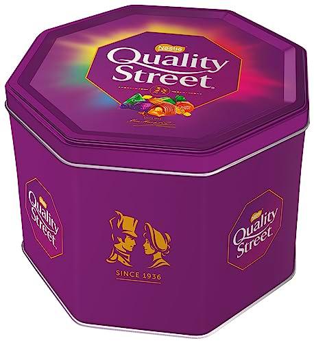 NESTLÉ QUALITY STREET bombones de chocolate con leche y caramelo lata 2,5kg