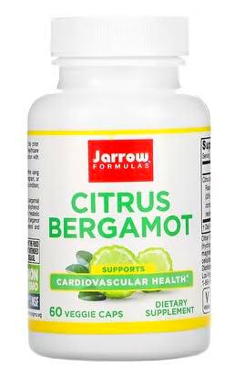 Jarrow Formulas Citrus Bergamota, 500 mg, 60 Vcaps