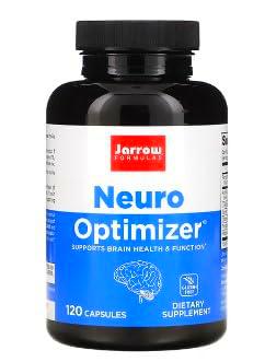 Jarrow Formulas Neuro Optimizer - 120 cápsulas, apoyo cognitivo y salud cerebral