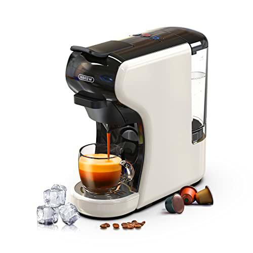 HIBREW Cafetera de cápsulas H1A, cafetera multicápsulas 4 en 1