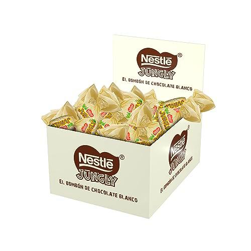 NESTLÉ JUNGLY bombón choclate blanco y galleta 1,8Kg