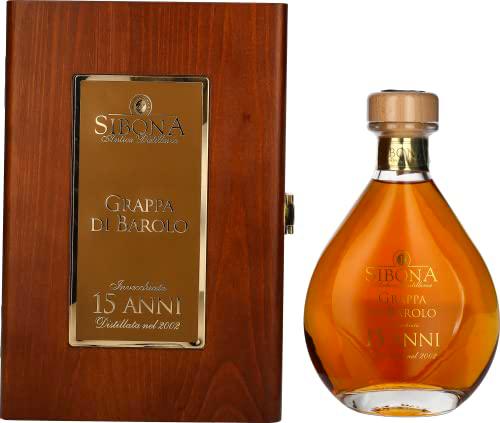 Sibona RISERVA SPECIALE Grappa di Barolo 15 ANNI 44% Vol