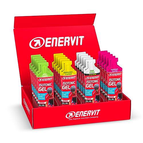 Enervit, Enervit Isotonic Gel Mix, 20 Envases, Gel Energético a Base de Maltodextrina