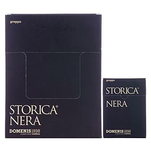 Domenis 1898 STORICA NERA Grappa 50% - 10 x 10 x 5 ml in Giftbox