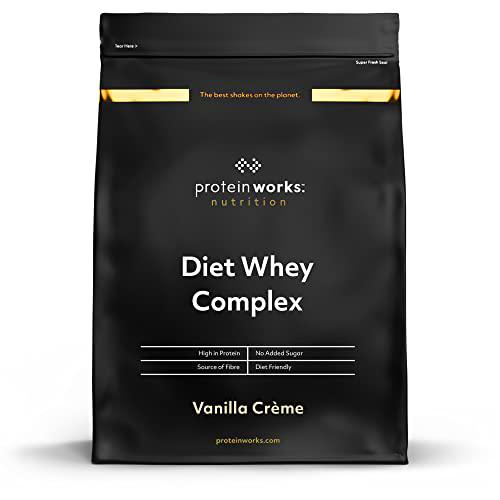 THE PROTEIN WORKS, Diet Whey Complex Extreme, Crema de vainilla, 1 kg