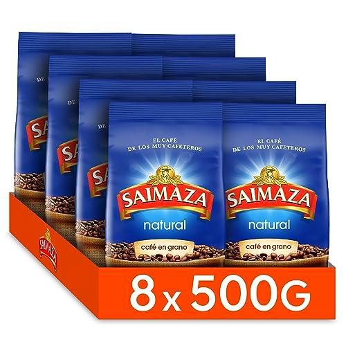 Saimaza Café en Grano 100% Natural | 500g x 8 unidades