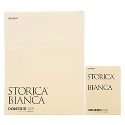 Domenis 1898 STORICA BIANCA Grappa 50% - 10 x 10 x 5 ml in Giftbox