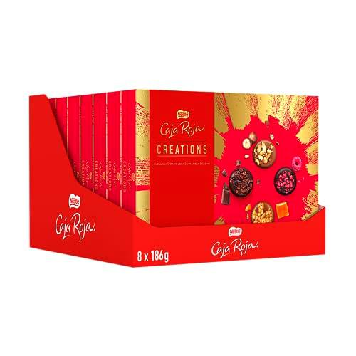 Nestle Caja Roja Creations Bombones Chocolate con Leche 8 x 186 g