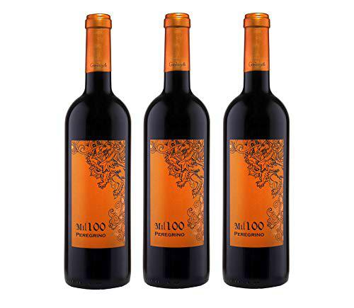 Peregrino Mil 100 Vino Tinto - 3 botellas x 750ml - total: 2250 ml