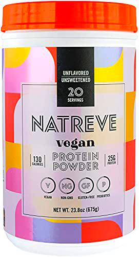 Natreve Vegan Protein - Unflavored 675g