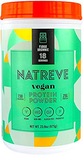 Natreve Vegan Protein - Fudge Brownie 720g