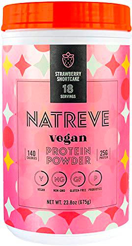 Natreve Vegan Protein - Strawberry Shortcake 667g