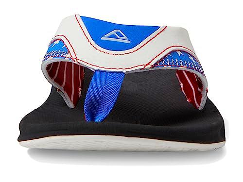 Reef Chanclas para hombre FANNING, 1776 Negro, 45 EU