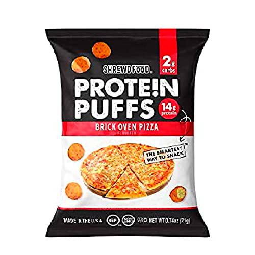 Shrewd Food Protein Puffs, Brick Oven Pizza, 14g Protein