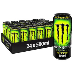 Monster Energy Nitro Super Dry Bebida Energética Sabor Cítrico Refrescante Lata 500ml