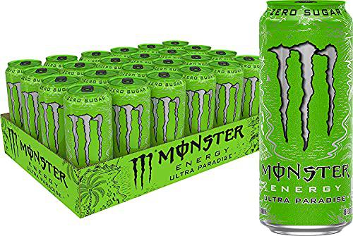 Monster Energy Ultra Paradise Bebida Energética Sin Azúcar Sabor Kiwi y Lima 500ml