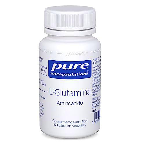 PURE ENCAPSULATIONS L-Glutamina Polvo, Rápida Absorción