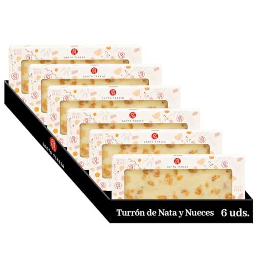 6 unidades Turrón de Nata y Nuez