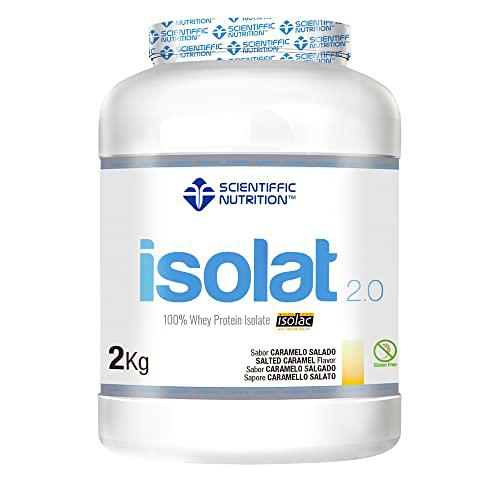 Scientiffic Nutrition - Isolat 2.0, Whey Protein, Suplemento de Proteina Aislada ISO con Lactasa