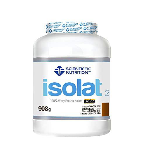 Scientiffic Nutrition - Isolat 2.0, Whey Protein, Suplemento de Proteina Aislada ISO con Lactasa