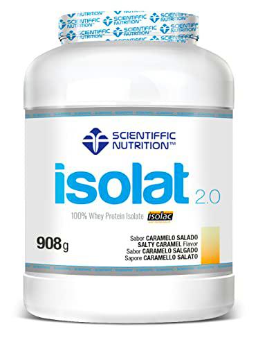 Scientiffic Nutrition - Isolat 2.0, Whey Protein, Suplemento de Proteina Aislada ISO con Lactasa