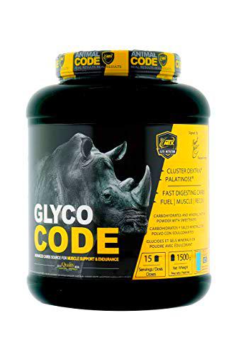 MTX nutrition GLYCOCODE [1,5 Kg] Neutro - Energía PREMIUM para rendimiento/recuperación gracias a una avanzada matriz de ingredientes mundialmente patentados