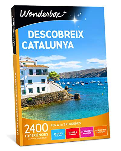 WONDERBOX Caja Regalo -DESCOBREIX Catalunya- 1.350 experiencias para Dos Personas