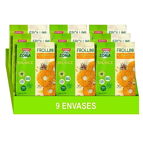 Enervit, Galletas de Cereales Antiguos, 9 Envases de 250 Gr