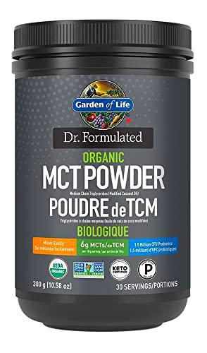 Garden of Life Dr. Formulated Polvo MCT Orgánico 300g 300 g