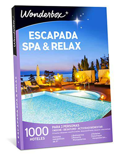 WONDERBOX - Caja Regalo -ESCAPADA SPA &amp; Relax- 1.000 hoteles para Dos Personas