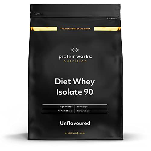 Proteína Whey Diet Isolate 90 | Sin sabor | 1 kg de Aislado de proteína Whey