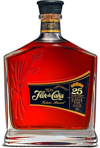 Ron Premium Flor de Caña 25 años - 1 botella de 70 cl