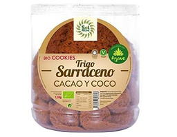 SOLNATURAL Bote Galleta SARRRACENO Coco-Cacao Bio 1300 g