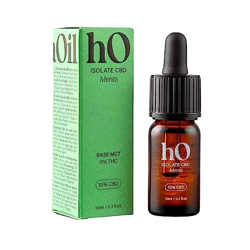 Hakuna Oil | Aceite de Cáñamo Premium 10% | Isolado Aroma Menta | 100% Natural y Vegano