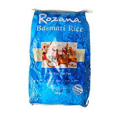 Rozana Arroz Basmati Rozana Paquete de 1 x 20 kg 20000 g