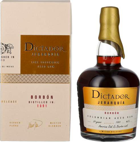 Dictador JERARQUÍA 29 Years Old BORBÓN Rum 1991 46% Vol