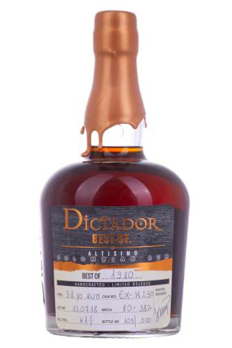 Dictador BEST OF 1980 ALTISIMO Colombian Rum Limited Release 41% Vol. 0,7l