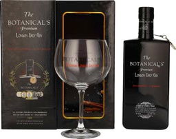 The Botanical's Premium London Dry Gin 42,5% Vol. 0,7l in Giftbox with glass