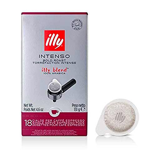 Illycaffè Illy Ese - 18 Monodosis Tueste Intenso, 12 Cajas 250 g