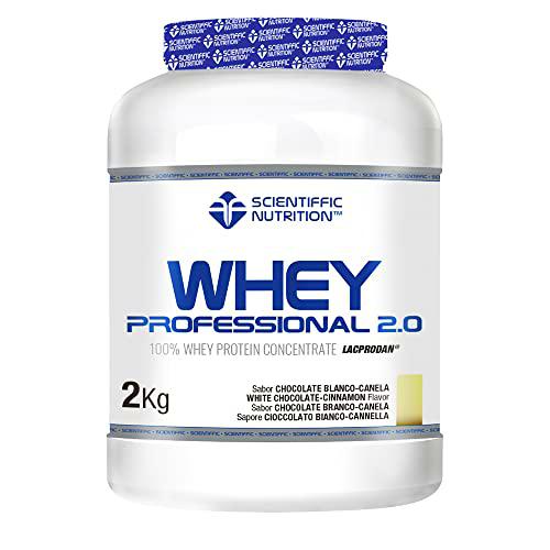 Scientiffic Nutrition - Whey Professional 2.0 Proteinas Whey en Polvo 100% Pura