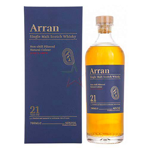 Arran Whisky The Arran Malt 21 Years Old Single Malt Scotch Whisky 46% Vol