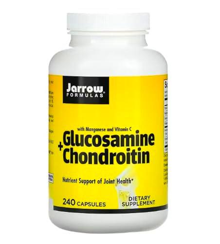 Jarrow Formulas Glucosamine + Chondroitin - 240 cápsulas