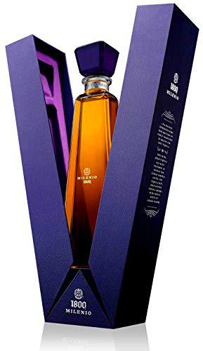 1800 - Tequila 1800 Milenio 700ml, 38º - Tequila Extra Añejo Cristalino 100% Agave Azul