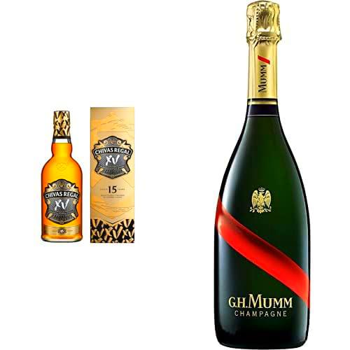 Chivas Regal XV Whisky Escocés de Mezcla Premium - 700 ml + Mumm Grand Cordon Brut Champagne